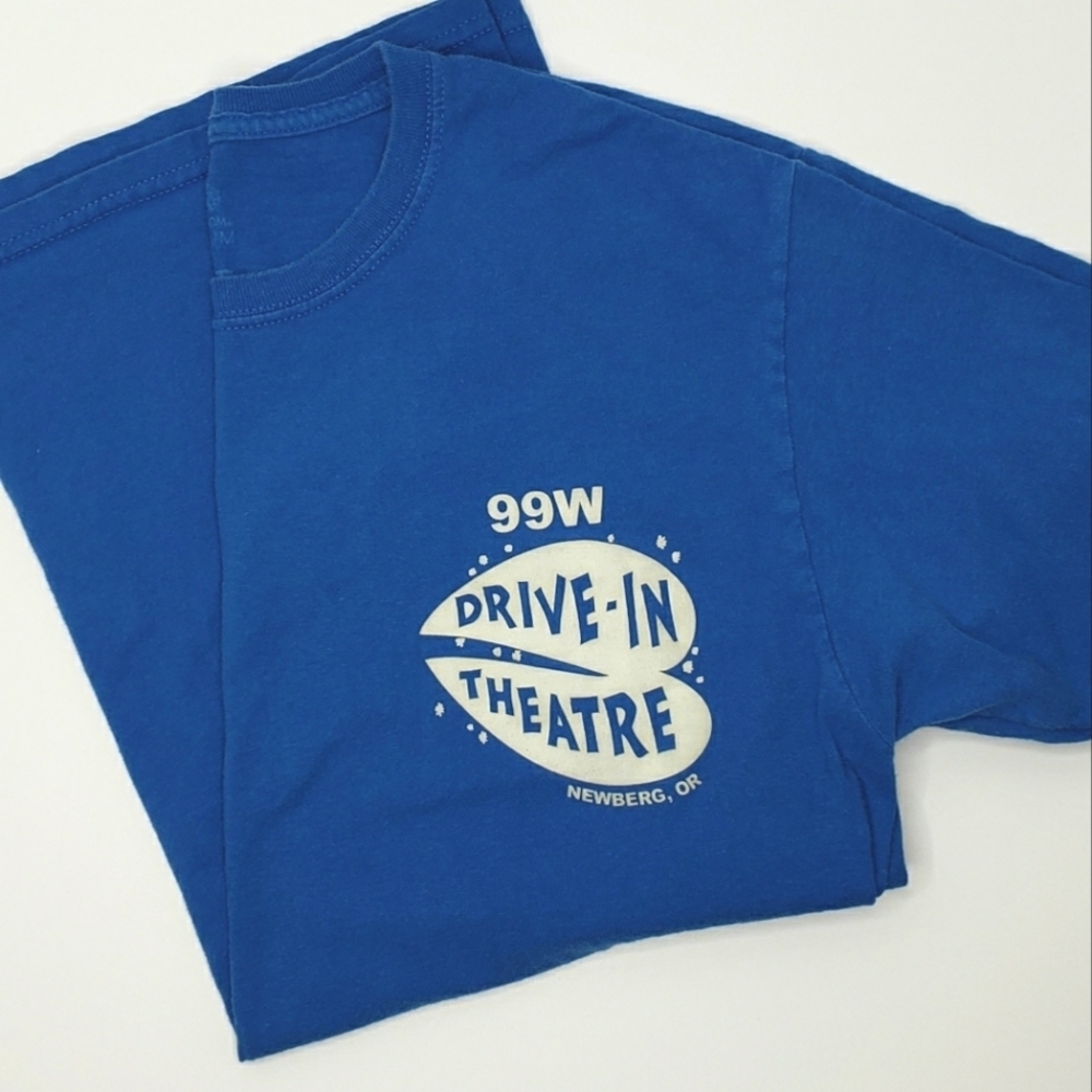Oregon 99W Drive-In Theater Graphic T, Size Small, $15